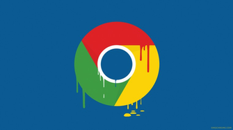 Chrome Paint Drop Wallpaper By D0od