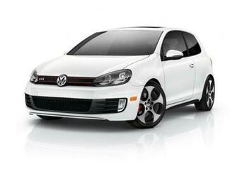 Volkswagen Gti White Wallpaper Stock Photos