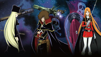 Leiji Matsumoto Captain Harlock Galaxy Express Maetel