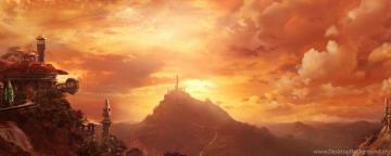 World Of Warcraft Silvermoon Desktop Background