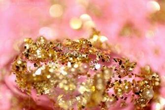 Gold Pink Glitter By Beatqas
