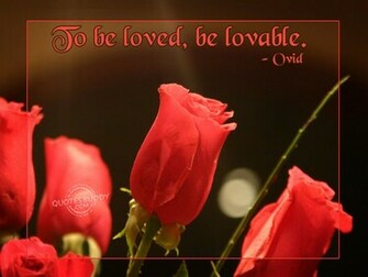 Be Lovable To Loved
