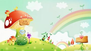 Hello Spring Desktop Background HD Cute Wallpaper