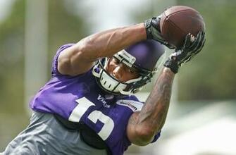 Jul Mankato Mn Usa Minnesota Vikings Wide Receiver