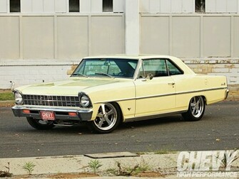 Butternut Chevrolet Nova D Wallpaper