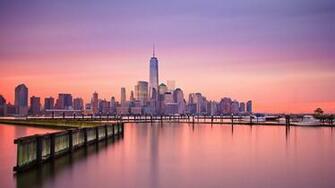 One World Trade Center Reflection New York City