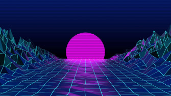 Neon Purple Aesthetic Wallpaper For Desktop