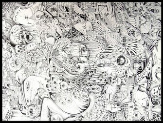 Doodle Wallpaper By Alanclimb Pirate Skull Black