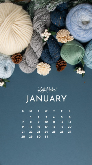 Able January Calendar The Knit Picks Staff
