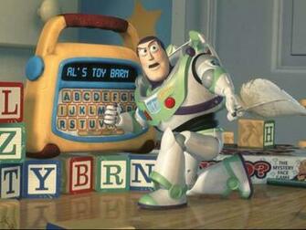Buzz Lightyear Holding Feather Wallpaper Toy Story