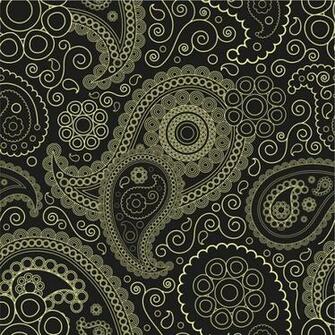 Paisley Custom Wallpaper Mural Print By Jw Shutterstock