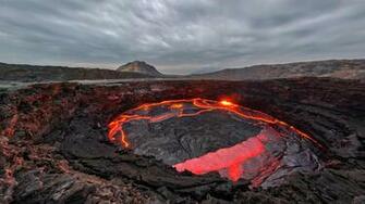 Ethiopia Volcano HD Wallpaper