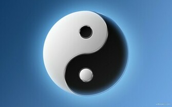Beautiful Yin Yang Widescreen Wallpaper