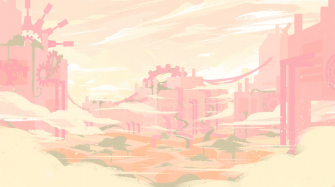 Pastel Pink Anime Aesthetic Wallpaper Desktop