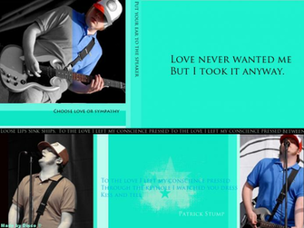 Patrick Stump Wallpaper By Timetodancex3