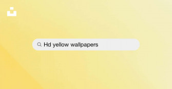 Retro Yellow Vibe Wallpaper
