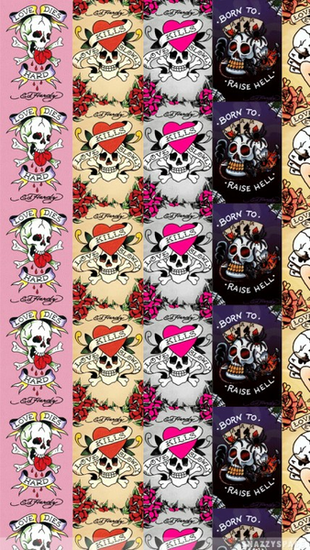 Installing This Ed Hardy Posters iPhone Wallpaper Is Very Easy Just
