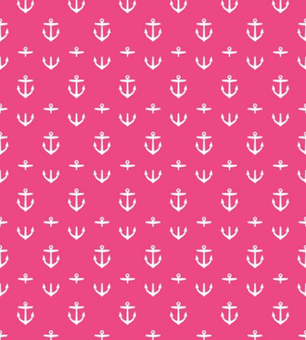 Girly Anchor Background Pink