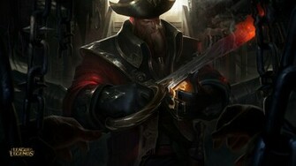 Gangplank Classic Skin Wallpaper League Of Legends