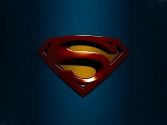 Wallpaper Superman Logo Graphics Desktop 3d Goodwp