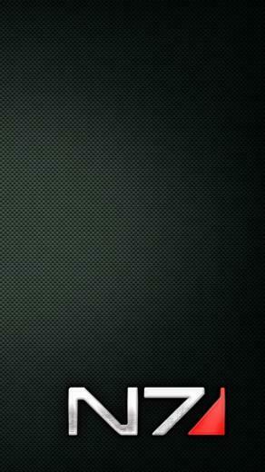 Wallpaper Mass Effect N7 Background