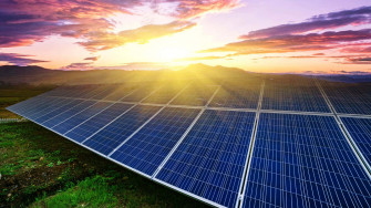 Solar Panel Background Wallpaper