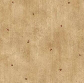 Heritage Star Wallpaper Rustic Country Primitive