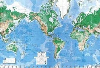 World Map Travel Road Street Australia City Hiking Wall