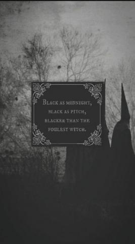 Witchy Wallpaper Top Background