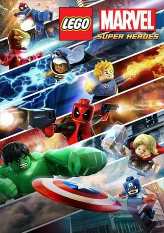 Lego Marvel Super Heroes Poster