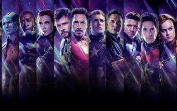 Avengers End Game Collage Poster 12k Macbook Air Wallpaper