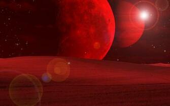 Wallpaper Planet Windows Red And Black