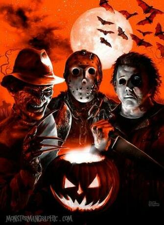 Horror Icons Halloween By Standingonclouds
