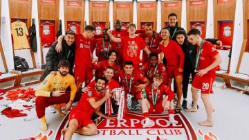 Liverpool Fc Joyous Photos From S Carabao Cup Triumph