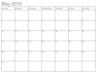 Desktop Wallpaper Calendar May
