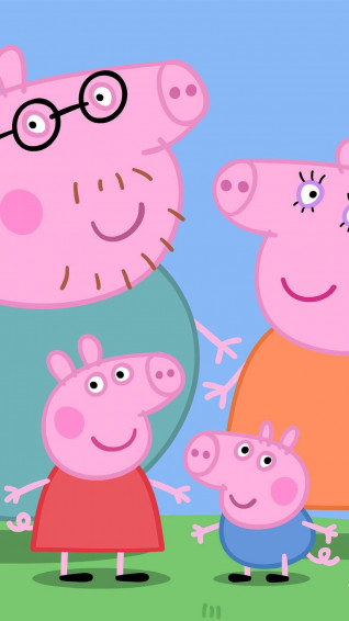Peppa Pig Phone Background Wallpaper