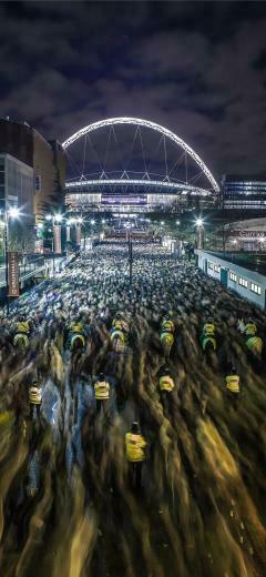 Wembley Flow iPhone X Wallpaper