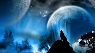 Crying Wolf Wallpaper