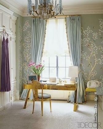 Aerin Lauder S Home Gracie Chinoiserie Wallpaper