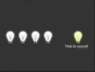 Think For Yourself By Pincel3d