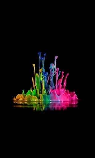 Bigger Color Splash Live Wallpaper For Android Screenshot