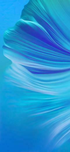 Abstract Blue Wallpaper For Mobile Phones With Betta Fishtail HD