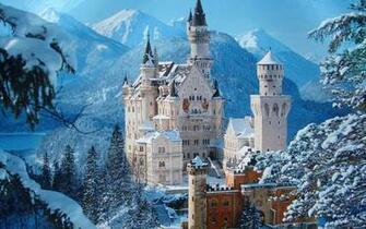 Man Made Neuschwanstein Castle Building Wallpaper