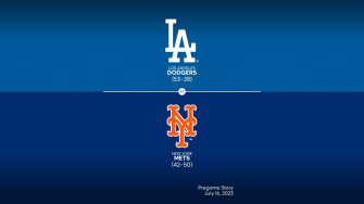 Dodgers At Mets July Title Slate Mlb