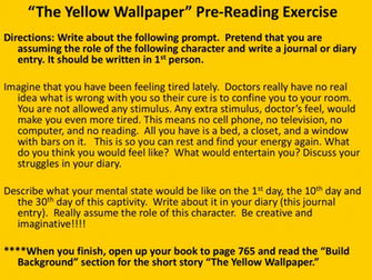 The Yellow Wallpaper