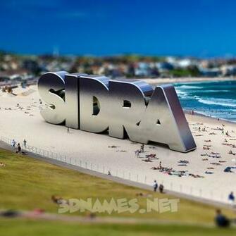 Pre Of Bondi Beach For Name Sidra