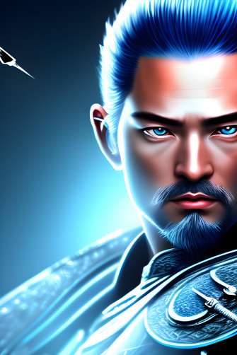 Netflix Blue Eye Samurai HD Wallpaper Ai