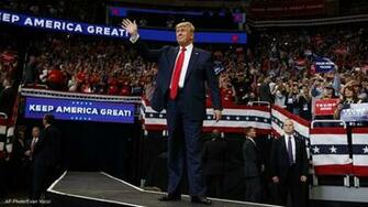 Trump Rehashes Gripes Rips Dems In Launch Woodtv