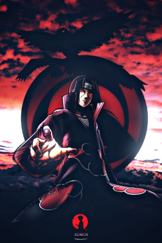 Itachi Uchiha Wallpaper Edited By 3dnox Art On Instagram