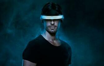 Wallpaper Virtual Reality Headset A Gadget Smoke Man